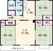 コーポワカサの間取り画像