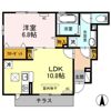メゾン セジュール Bの間取り画像