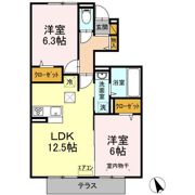 リヴェールⅡの間取り画像