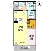 シャン ドゥ フルールの間取り画像