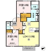 Paysageの間取り画像