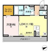 メゾン ドーミーの間取り画像