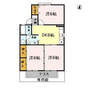 セジュール・ドエル B棟の間取り画像