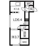 fleurir発寒南の間取り画像