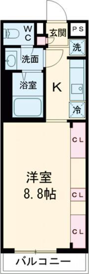 リブリ・コンフォート浄心の間取り画像