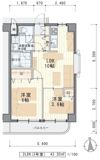 ミキマンションの間取り画像