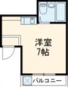 カプチーノ川島の間取り画像