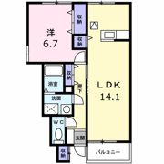 レバンテBの間取り画像