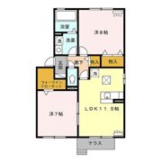 ラルクの間取り画像