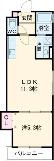 クリエオーレ柳町の間取り画像