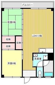 サンコーポシライシの間取り画像