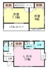 リバーサイド黒石2の間取り画像
