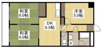 プラザハウス東岡山の間取り画像