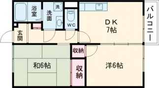 シャロムの間取り画像