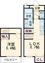 フジパレスサンの間取り画像