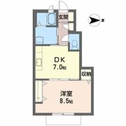 ブランシェの間取り画像