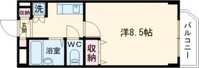 サニープレイスの間取り画像