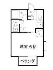 若葉コートの間取り画像