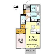 プランドールの間取り画像