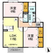フィオーレ Bの間取り画像