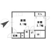 オークツリー福住の間取り画像