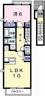 グラースアンジュDの間取り画像