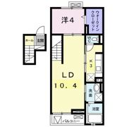 カーサ・ブルーの間取り画像