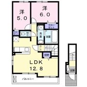 メゾン・ド・城山の間取り画像