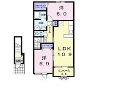 ベルエキップⅢの間取り画像