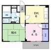 サンヒルハイツの間取り画像