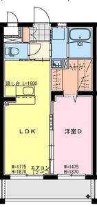 ヒカオオリエントマンション北館の間取り画像