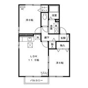 プラティーク千代田 Aの間取り画像