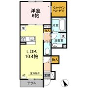 Rーgardenの間取り画像