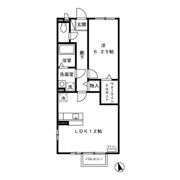 クレール四季彩の丘 八番館の間取り画像