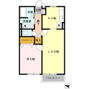 ボナールⅡの間取り画像