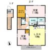 グランドュールゆたかの間取り画像