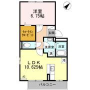 ロッソはなみずきの間取り画像