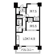 戸部マンションの間取り画像