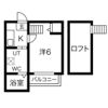 Loft8名駅の間取り画像