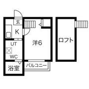 Loft8名駅の間取り画像