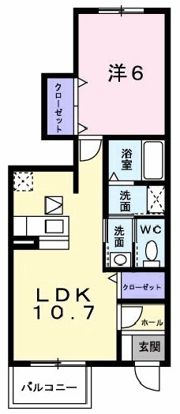 セントレア・TAMATU Cの間取り画像