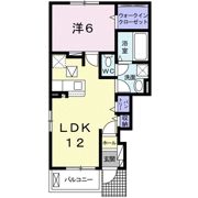 アンランジュⅠの間取り画像