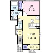 フランジェルメの間取り画像