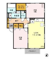 ドミール・シャルマンDの間取り画像