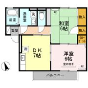 パストラル米原 A棟の間取り画像