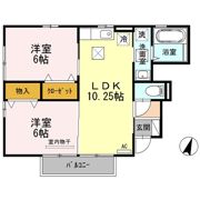 ファミール市原の間取り画像