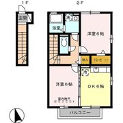 グランモア ブルージュ A棟の間取り画像