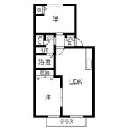 ファミーユ高桑Aの間取り画像