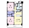 ガーベラの間取り画像