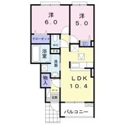 メゾン・ド・ソレイユの間取り画像